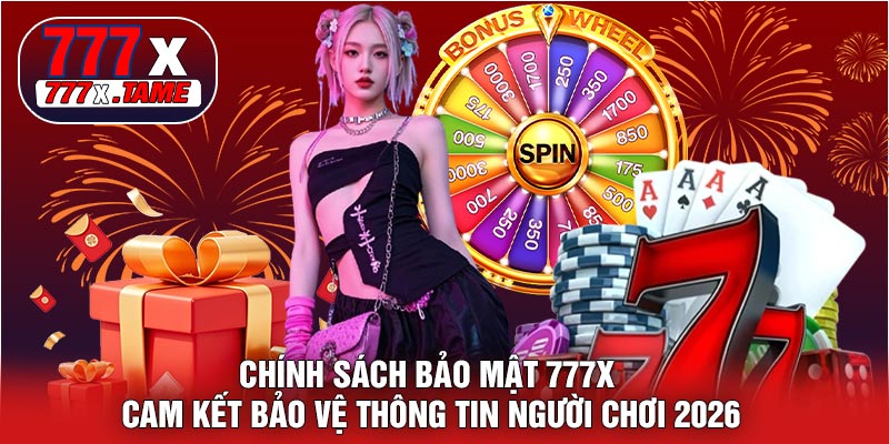 Chính Sách Bảo Mật 777X – Cam Kết Bảo Vệ Thông Tin Người Chơi 2026